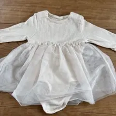 《本日限定価格‼︎》H&M オーガニックコットンワンピース 60〜65cm