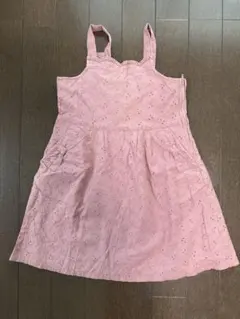 anyFAM 花柄ピンクワンピース 110cm