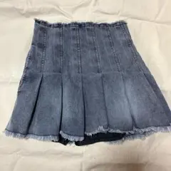 WEGO ミニスカート デニム フレア 清楚のサムネイル