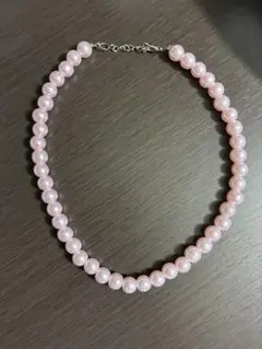 melcinna メルシーナ パールネックレス チョーカーピンクストーン 