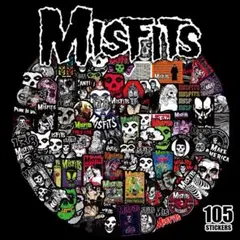 Misfits ミスフィッツ ステッカー 105枚セット PVC 防水 シールのサムネイル