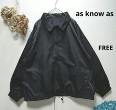 as know as アズノウアズ　ブルゾン　ジャンパー