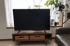 北欧家具風 ミッドセンチュリー 曲木 テレビ台 ローボード キャスター
