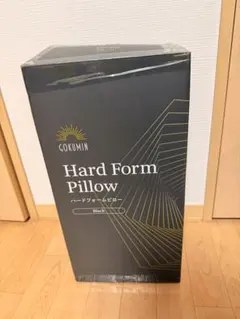 GOKUMIN Hard Form Pillow ブラック
