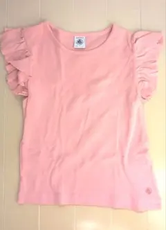 プチバトー　フリルTシャツ　6ans/116cm