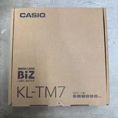 《未開封》CASIO NAME LAND BiZ KL-TM7のサムネイル
