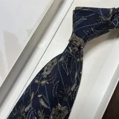 ネイビー ペイズリー