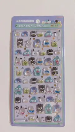 【正規品】はぴだんぶい　ボンボンドロップシールmini