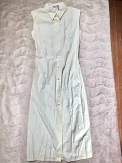 JILSANDER ノースリーブシャツワンピース クリーム色のサムネイル