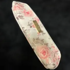 PAUL&JOE ポール&ジョー レザー 花柄 メイクポーチ ペンケース 小物