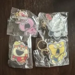 スタジオUG 走って！ゆらゆら3連キーホルダー 4点セット