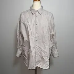 ROPÉ PICNIC パール釦シャツ ベージュ