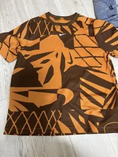 Nike DRI-FIT オレンジブラウン Tシャツ L