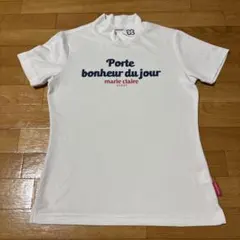 marie claire マリクレール 半袖モックネックシャツ ゴルフのサムネイル