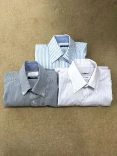 【美品】LES MUES 長袖ワイシャツ 3枚セット S(37-80)