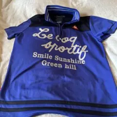 Le coq sportif ポロシャツ Lサイズ 青