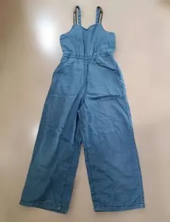 GU デニム オーバーオール サロペット S 140