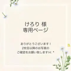 けろり様 おまとめ4点