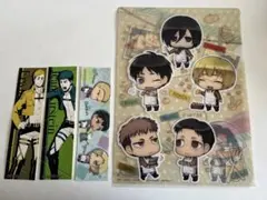 【進撃の巨人】一番くじG賞　クリアファイルセット