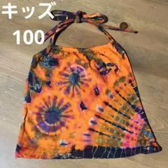 100サイズ ベビー子供服 タイダイ染め トップス キャミソール エスニックのサムネイル