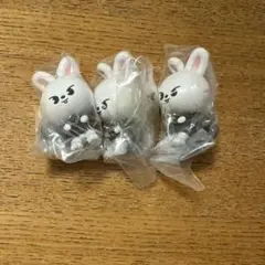 Stray Kids スキズ ガチャ キーホルダー マスコット 3個 リービット