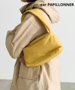 【ear PAPILLONNER】樹脂パーツライトワンハンドルバッグ