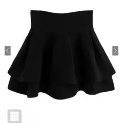 インパン裏地付きフレアミニスカート GRL gm772