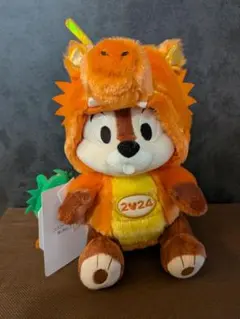 【新品未使用】ディズニーリゾート2024年干支チップ＆デールのぬいぐるみ