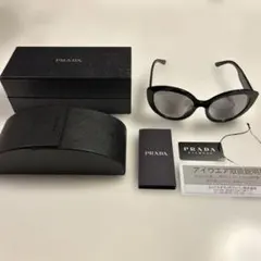 希少】PRADA SPR 07Y-F キャットアイ サングラス イタリア製 - メルカリ