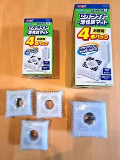ゼオライト+活性炭マット S 3個　M1個 おまけ付き　さんそを出す石 7個のサムネイル