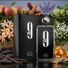 ♡SALE♡ 未開封AFNAN 9PM Black100mlアラビア香水UAE製のサムネイル