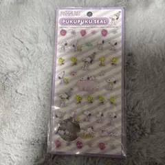 キャラクター＊スヌーピー 【PUKUPUKU SEAL】　ぷくぷくシール＊正規品