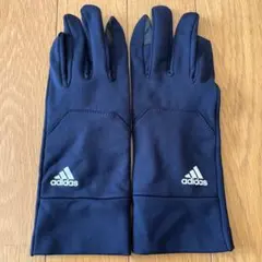 adidas 滑り止め付き　ネイビー 手袋のサムネイル
