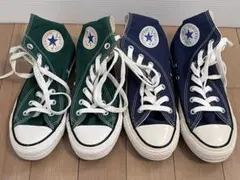 【フォレストグリーン】&【USオリジネーター】ネイビー美品ハイカットセット