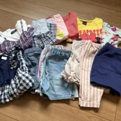 女の子　サイズ100 110 半袖半ズボン　13点まとめ売り