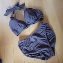 水着 ビキニ　茶　M