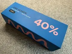 JINS SCREEN 40%カット ウエリントン マットブラック（SH01）