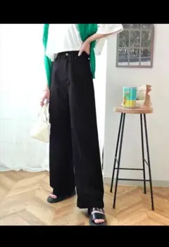 Classical Elf ワイドデニムパンツ L