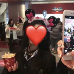 ディズニー　ミニー　カチューシャ　ピンク　薔薇　パルパルーザ