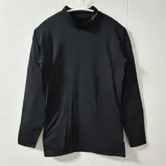 ティゴラ L 黒 ハイネック 裏起毛アンダーウェア