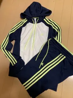 adidas アディダス ジャージ ネイビー イエロー