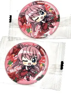 戦姫絶唱シンフォギア　マリア　缶ガチャ　缶バッジ 戦姫絶唱シンフォギア シンフォギア マリア 缶バッジ - メルカリ