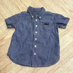 【未使用品】デニム風シャツ