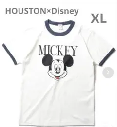 美品　ミッキー　リンガー　Tシャツ XL