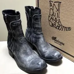 abaca 00s y2k archive ブラック レザー サイズ41 お兄系 - メルカリ