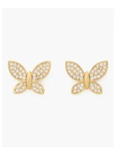 ［訳あり］kate spade バタフライ ピアス