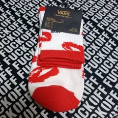 VANS キスマーク柄ソックス