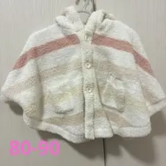 gelato pique ベビーポンチョ 80-90cm
