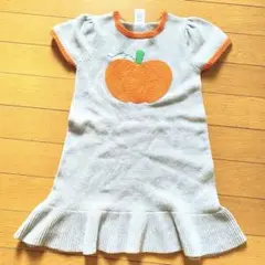 かぼちゃ ワンピース 4T