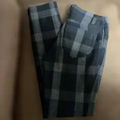 スキニーパンツ　チェック　９号　レディース　あたたか
